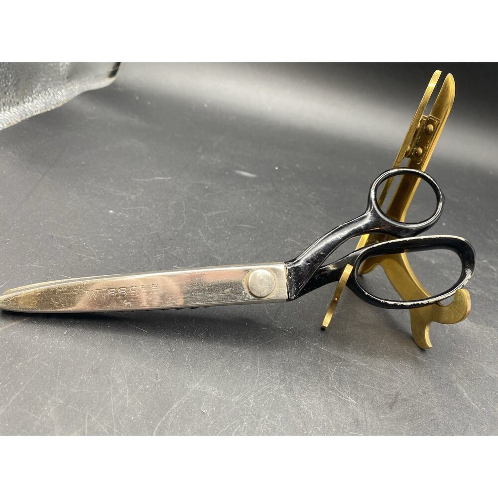 WISS Model CB9 PINKING SHEARS Scissors Made In USA